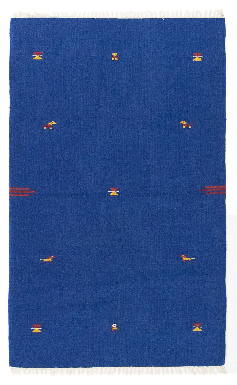 Moderne kilim Teppe 180x120cm - Ullteppe