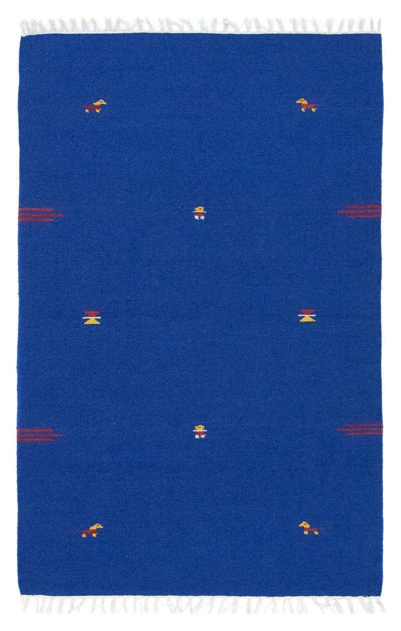 Moderne kilim Teppe 180x120cm - Ullteppe