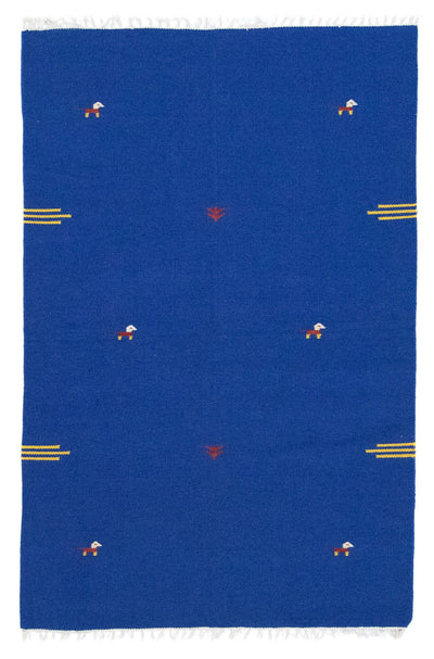 Moderne kilim Teppe 120x180cm - Ullteppe