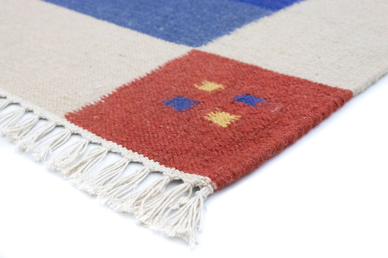Moderne kilim Teppe 180x120cm - Ullteppe