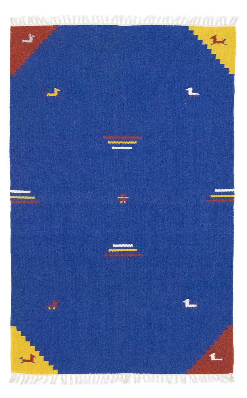 Moderne kilim Teppe 180x120cm - Ullteppe
