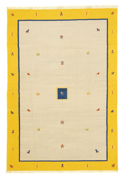 Moderne kilim Teppe 200x300cm - Ullteppe