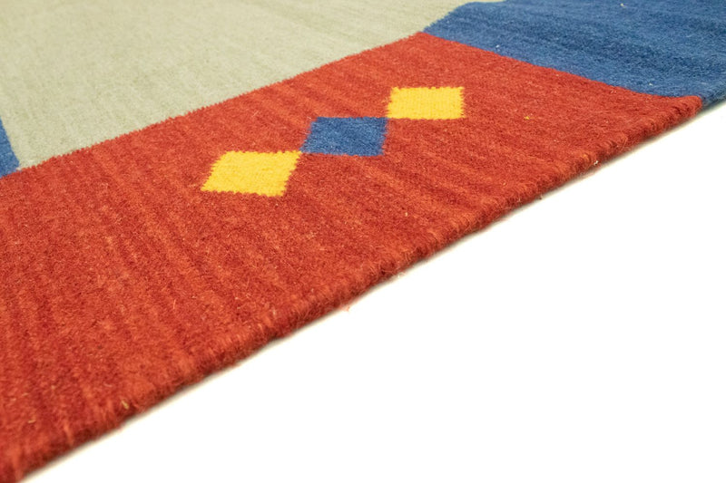Moderne kilim Teppe 300x200cm - Ullteppe
