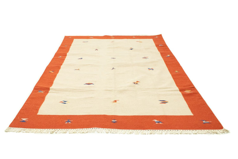 Moderne kilim Teppe 200x300cm - Ullteppe