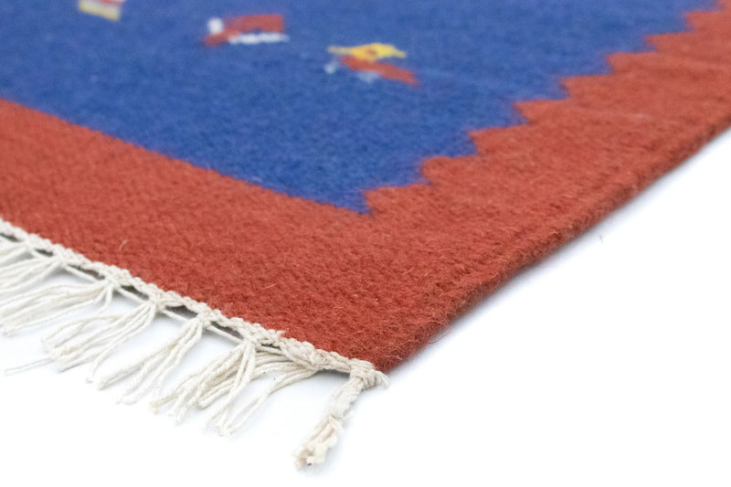 Moderne kilim Teppe 180x120cm - Ullteppe