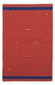 Moderne kilim Teppe 180x120cm - Ullteppe