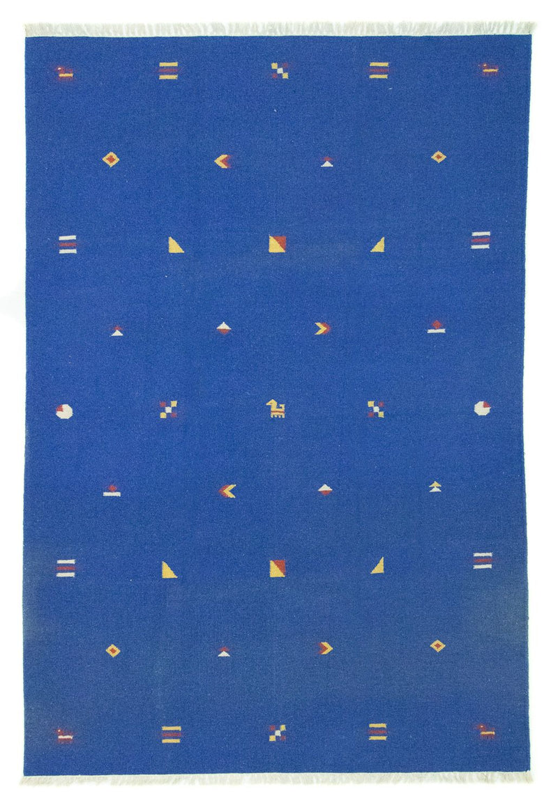 Moderne kilim Teppe 300x200cm - Ullteppe