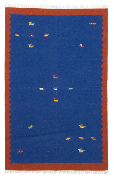 Moderne kilim Teppe 120x180cm - Ullteppe