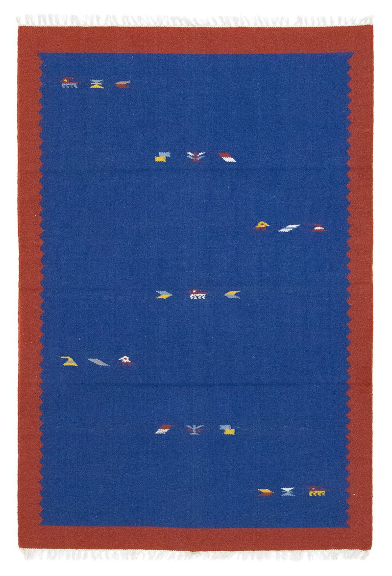 Moderne kilim Teppe 180x120cm - Ullteppe