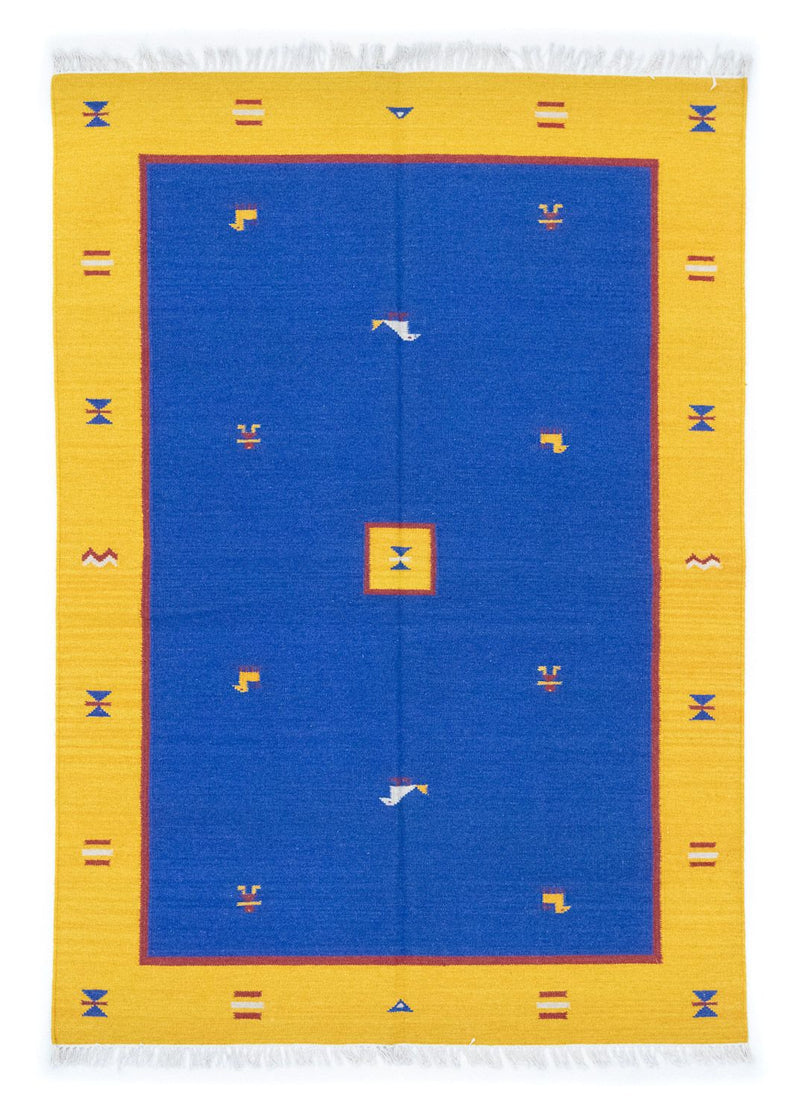 Moderne kilim Teppe 200x140cm - Ullteppe