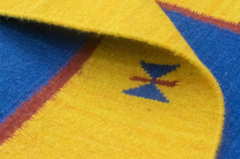 Moderne kilim Teppe 200x140cm - Ullteppe