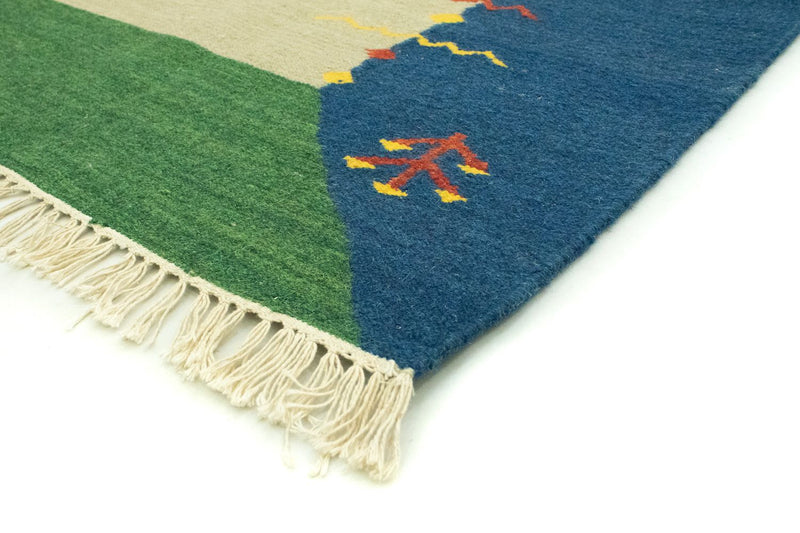 Moderne kilim Teppe 300x200cm - Ullteppe