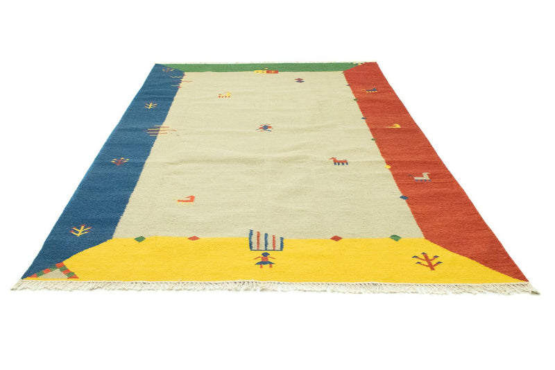 Moderne kilim Teppe 300x200cm - Ullteppe