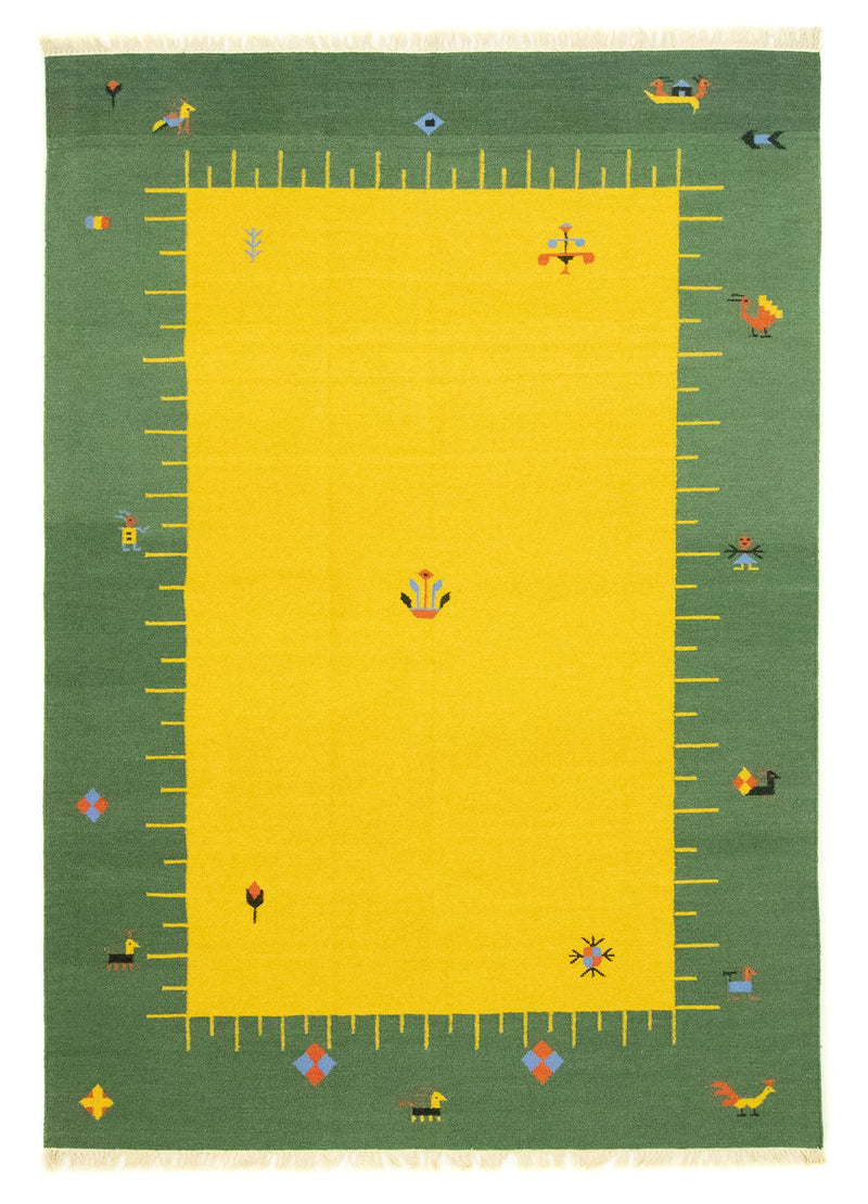 Moderne kilim Teppe 300x200cm - Ullteppe