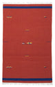 Moderne kilim Teppe 180x120cm - Ullteppe