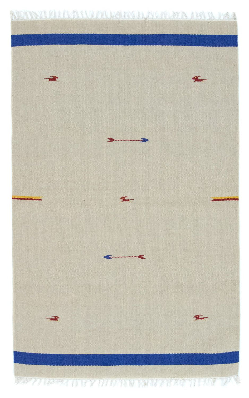 Moderne kilim Teppe 180x120cm - Ullteppe