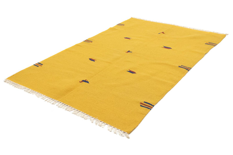 Moderne kilim Teppe 140x200cm - Ullteppe
