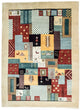 Loribaft Teppe 198x150cm - Ullteppe
