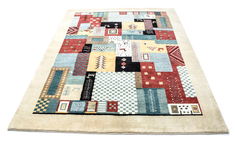 Loribaft Teppe 198x150cm - Ullteppe