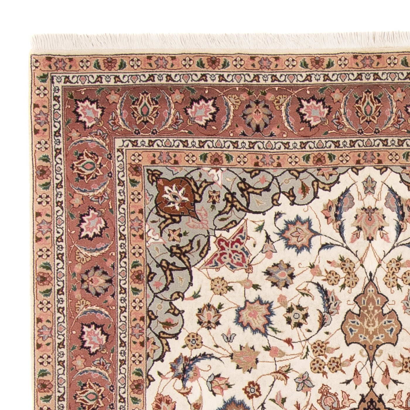 Tabriz - 50 Raj Teppe 214x149cm - Persisk teppe