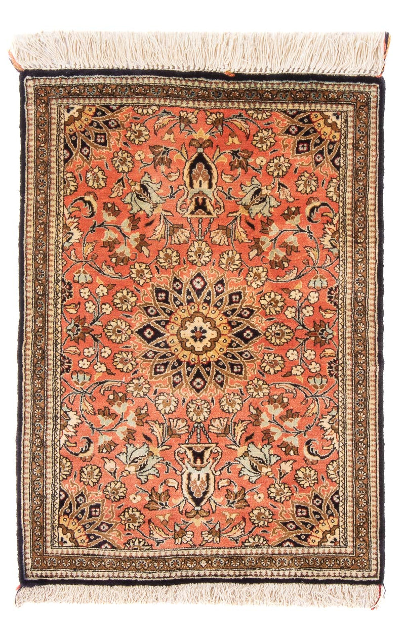 Qom silke Teppe 80x60cm - Persisk teppe