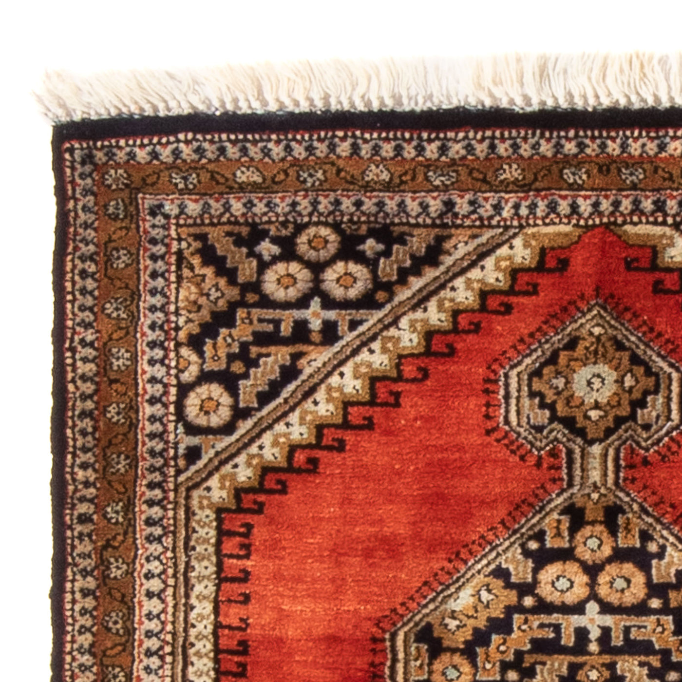 Qom silke Teppe 77x56cm - Persisk teppe