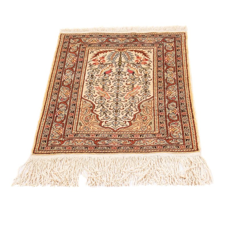 Orientalsk teppe - Hereke - 58 x 39 cm - beige