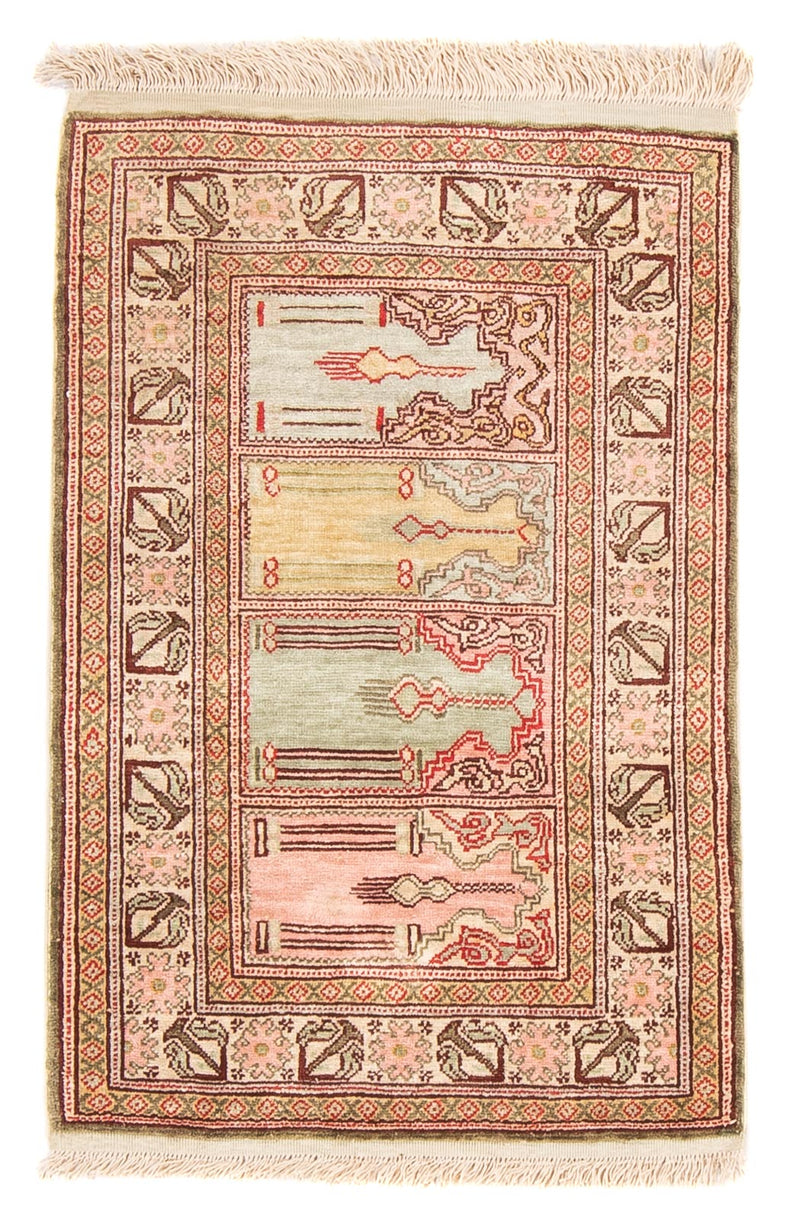 Orientalsk teppe - Hereke - 61 x 41 cm - flerfarget
