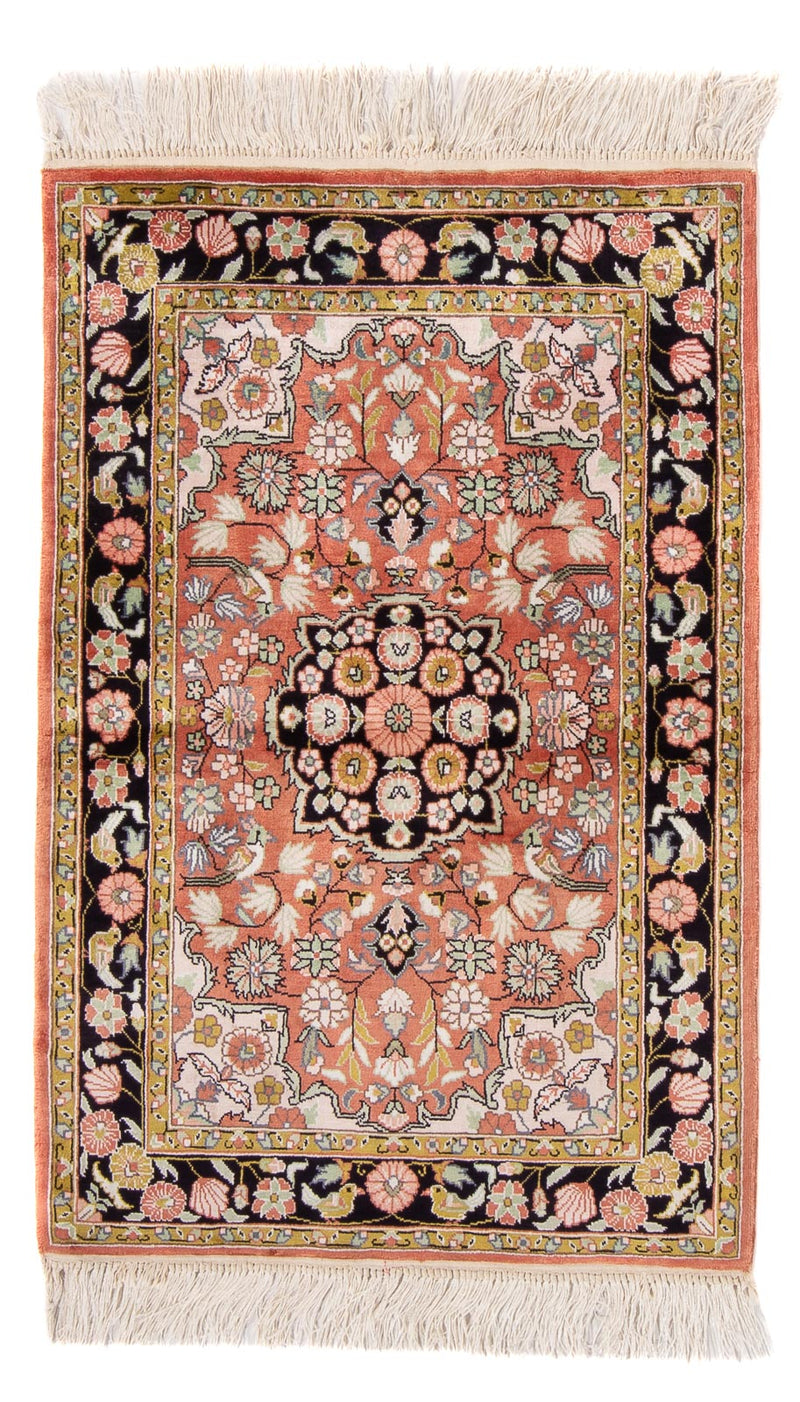 Kinesisk silke Teppe 62x93cm - Orientalsk teppe