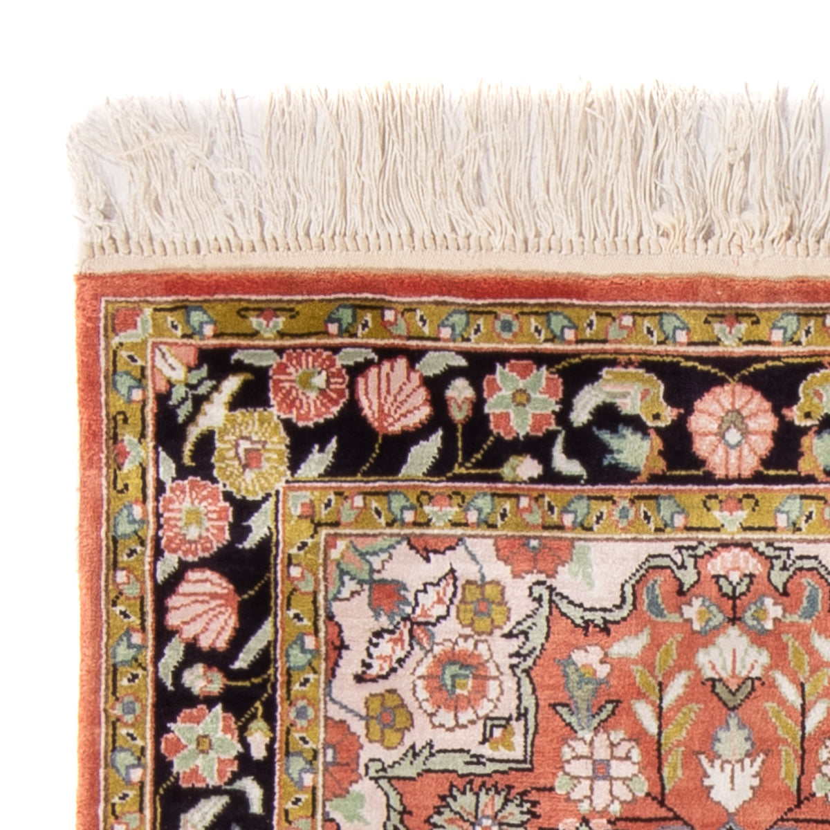 Kinesisk silke Teppe 62x93cm - Orientalsk teppe