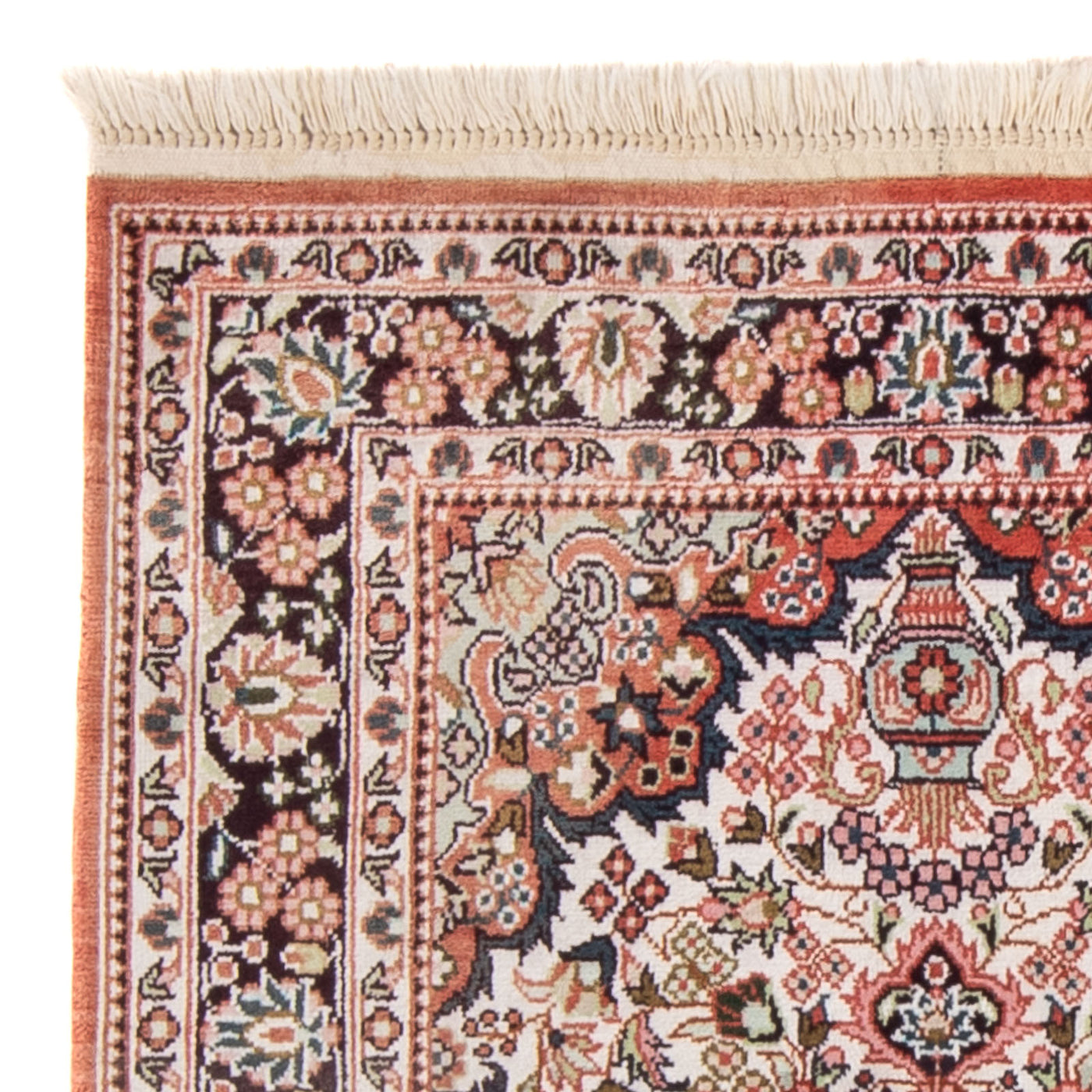 Kinesisk silke Teppe 91x63cm - Orientalsk teppe