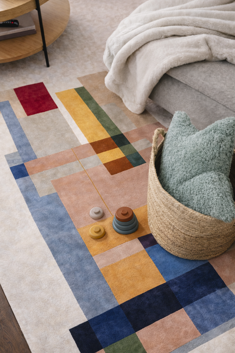 Designer teppe ArtisticFlux - Designerteppich