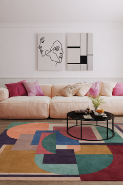 Designer teppe - EtherealMotifs - rektangulær