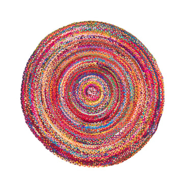 Juteteppe Teppe Indigo Stripy