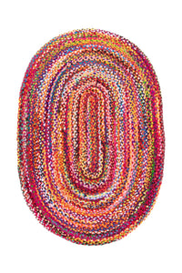 Juteteppe Teppe Indigo Stripy – product image