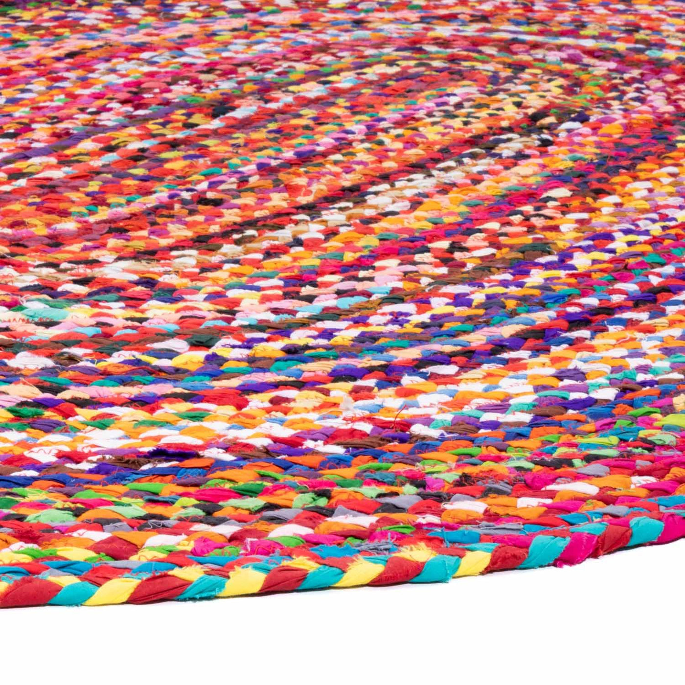 Juteteppe Teppe Indigo Stripy