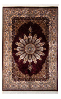 Persisk teppe - Ghom - 230 x 150 cm - vinrød – product image