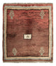 Persisk Gabbeh Teppe 100x93cm - Ullteppe