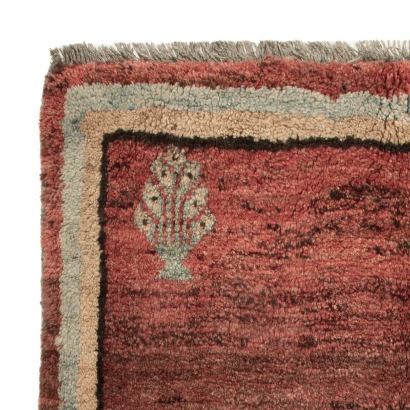 Persisk Gabbeh Teppe 100x93cm - Ullteppe
