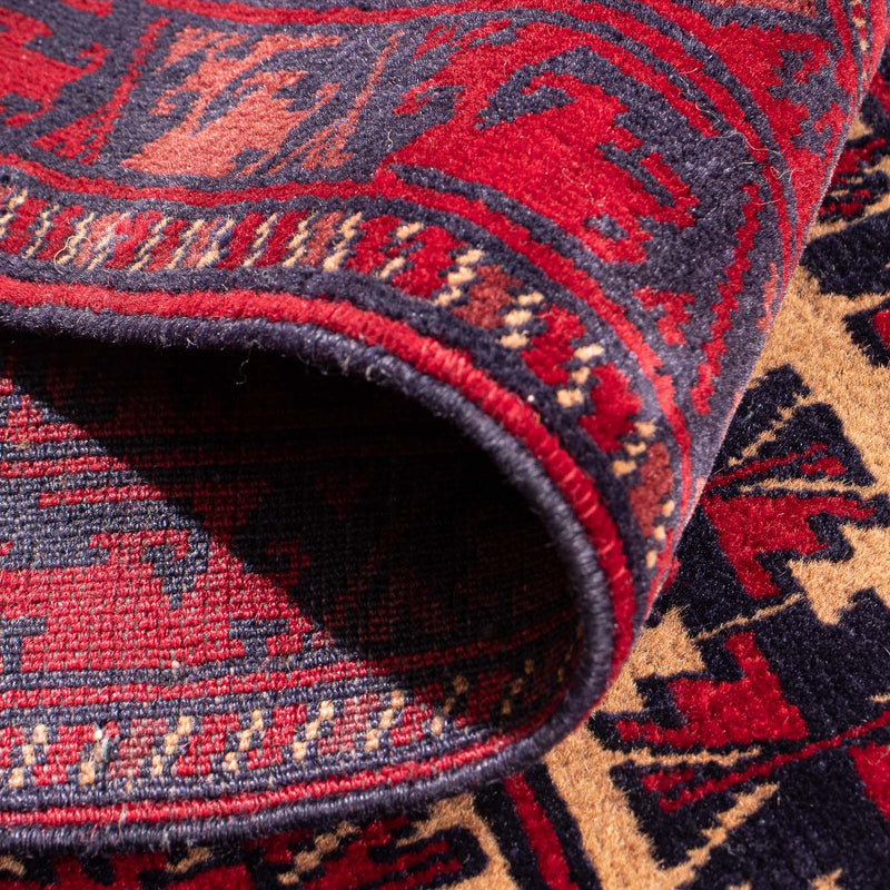 Balutsj-teppe - Bønneteppe - 132 x 94 cm - beige