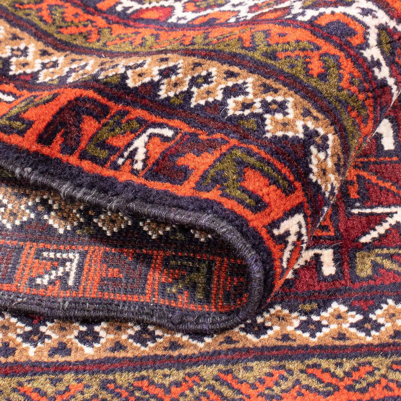 Belutsch Teppich - Gebetsteppich - 148 x 90 cm - blau