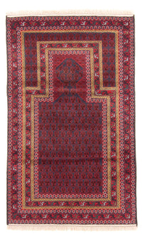 Balutsj-teppe - Bønneteppe - 141 x 80 cm - mørkeblå – product image