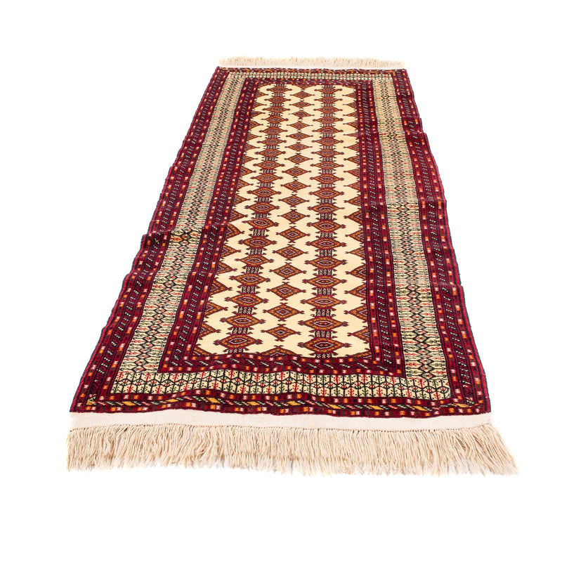 Løper Turkaman teppe - 305 x 85 cm - beige