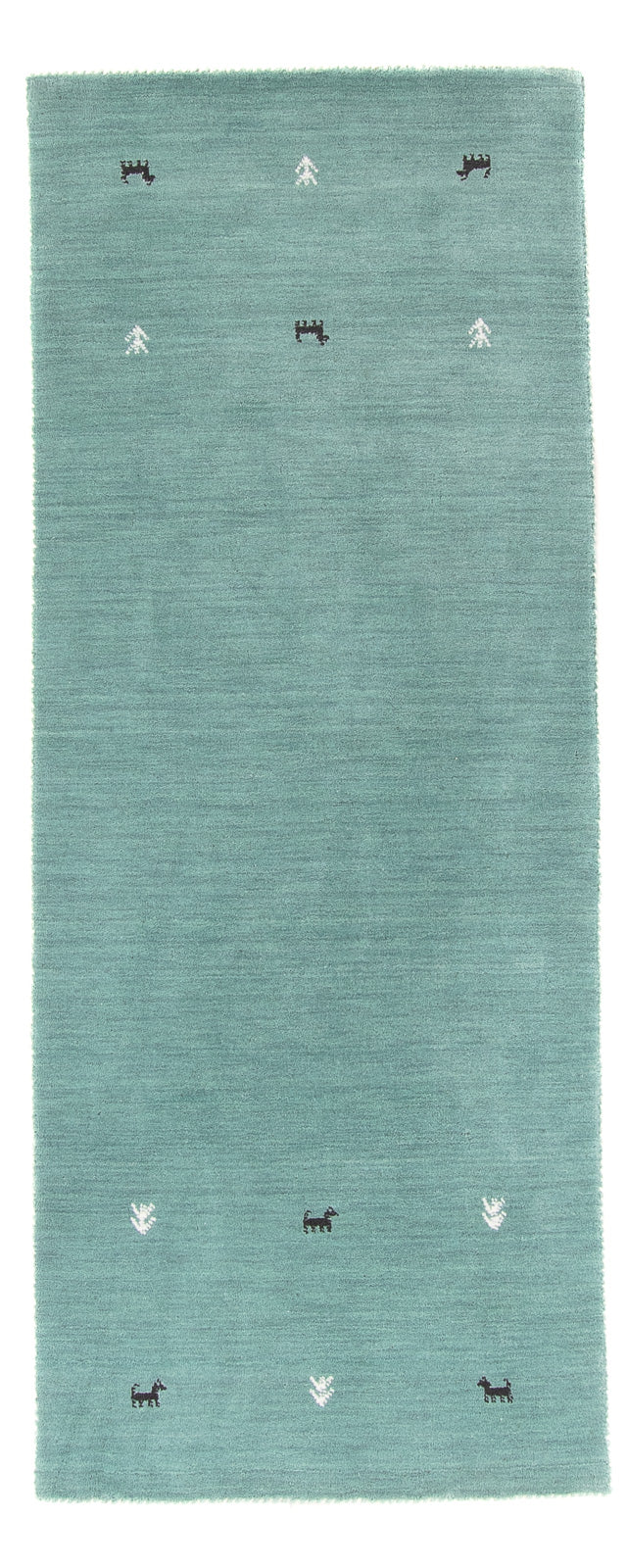 Gabbeh Loom Teppe 75x200cm - Ullteppe