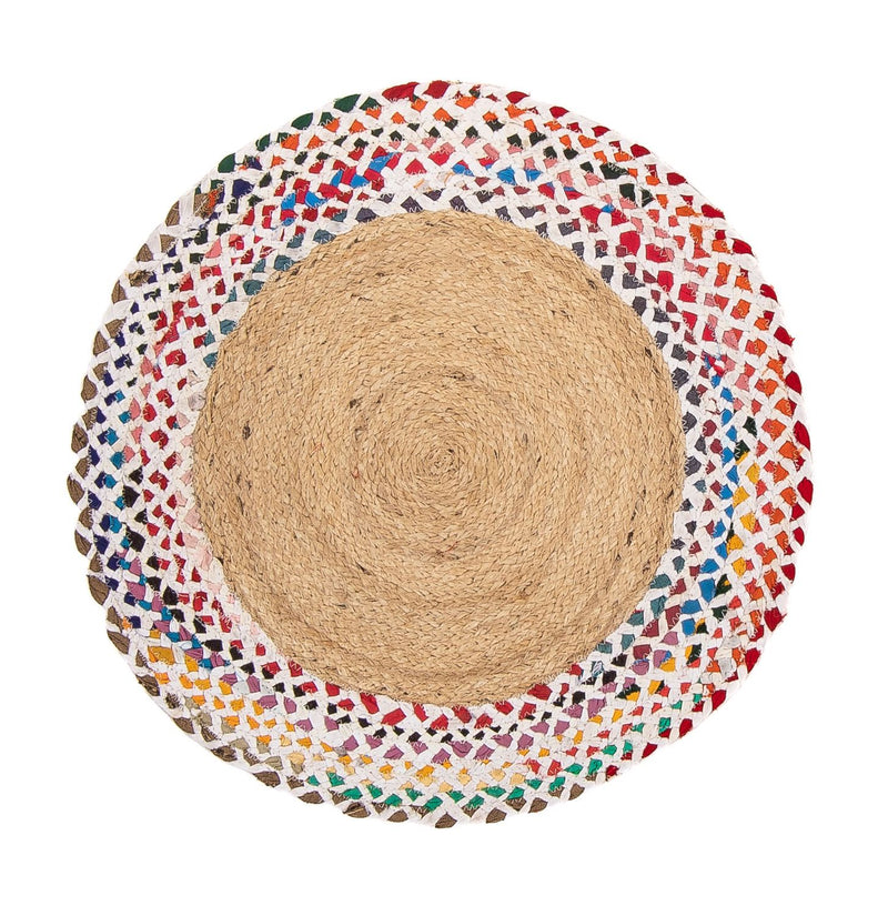 Juteteppe Teppe 60x60cm - Ullteppe
