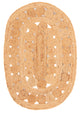 Juteteppe Teppe 91x61cm - Ullteppe