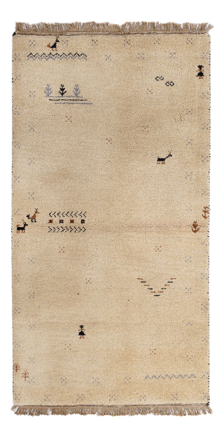 Indo Gabbeh Teppe 160x90cm - Ullteppe
