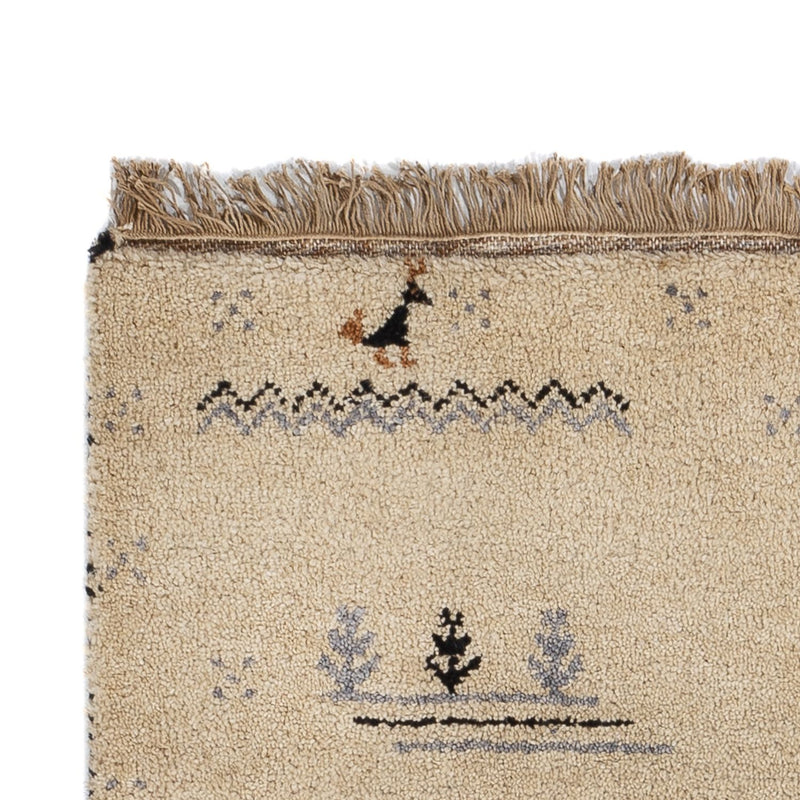 Indo Gabbeh Teppe 160x90cm - Ullteppe