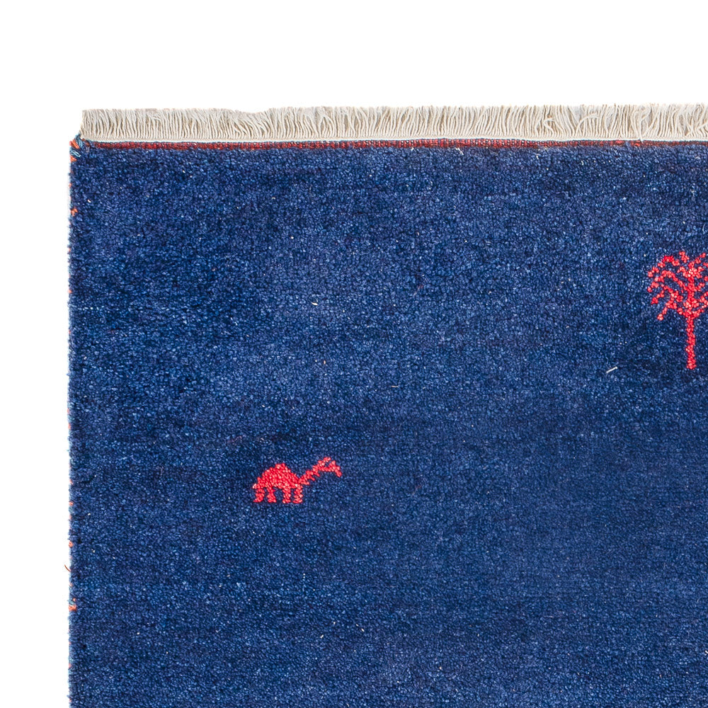 Indo Gabbeh Teppe 180x120cm - Ullteppe
