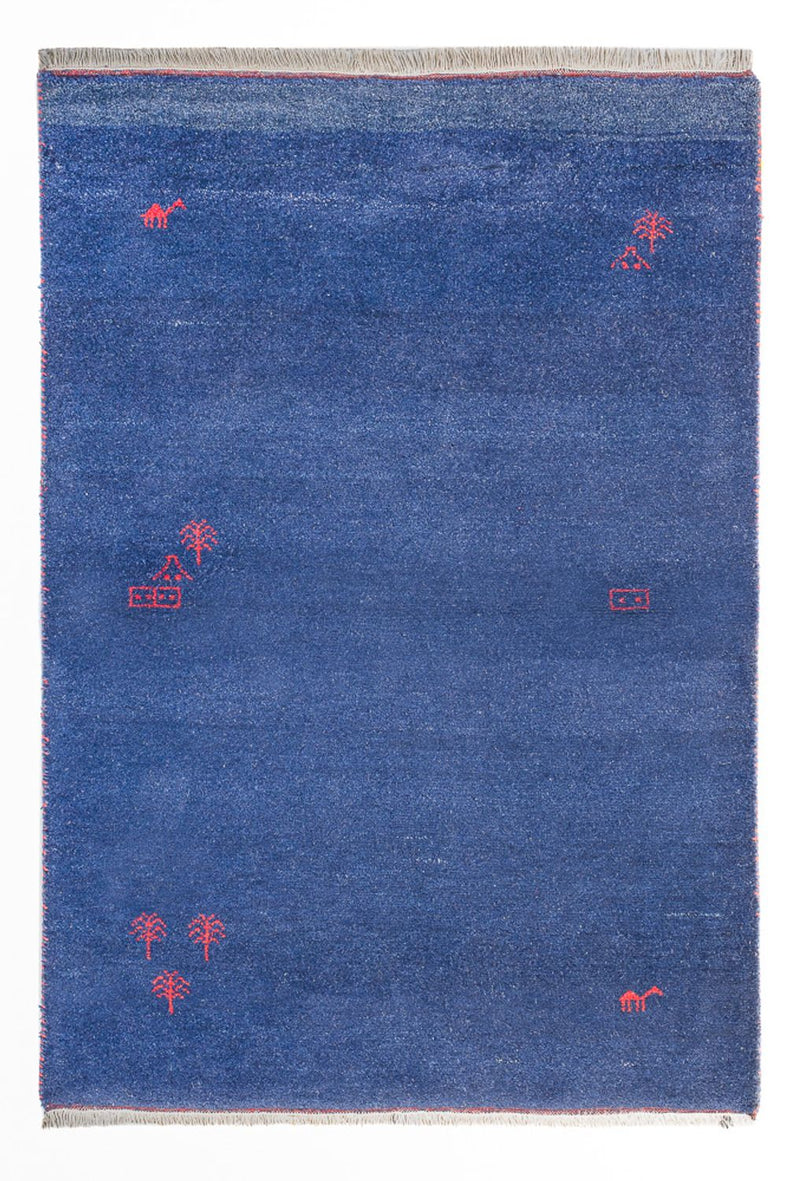 Indo Gabbeh Teppe 120x180cm - Ullteppe